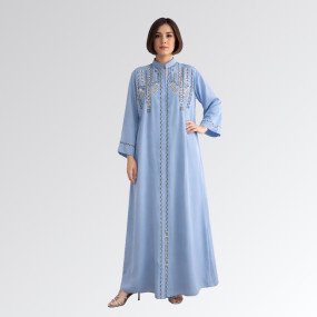 Layer style with embroidery